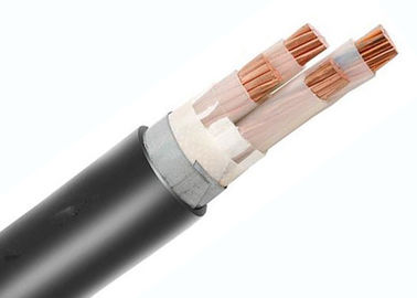 Силовой кабель СЛПЭ ЛВ 4 ядров изолировал кабель стальной ленты бронированный электрический