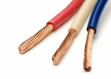 Провода здания низшего напряжения кабель ядра ПВК медного одиночный для пользы проводника крытой