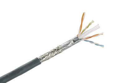 Кабель Кат5е СФТП, твердая обнаженная медь защищаемый кабель Лан локальных сетей пары 1000 Фт